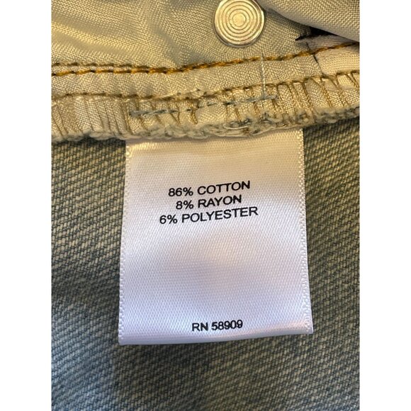 CHELSEA VIOLET Patchwork Denim Mini Skirt cotton sz 27 retro 70s boho - Picture 6 of 7